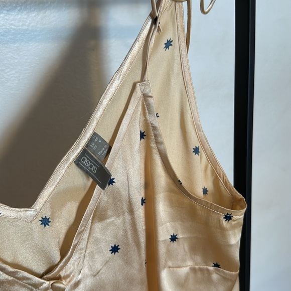 ASOS silky tie strap tank top - Picture 2 of 4